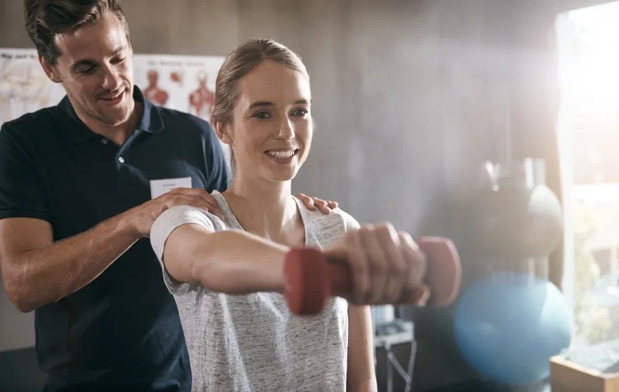 Therapist-led exercise training and movement screening at Root Therapy and Wellness in Bozeman, Montana
